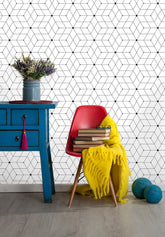 Self Adhesive Modern Geometric  Wallpaper